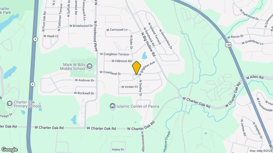 3917 W Brighton Ave Map and Location Details