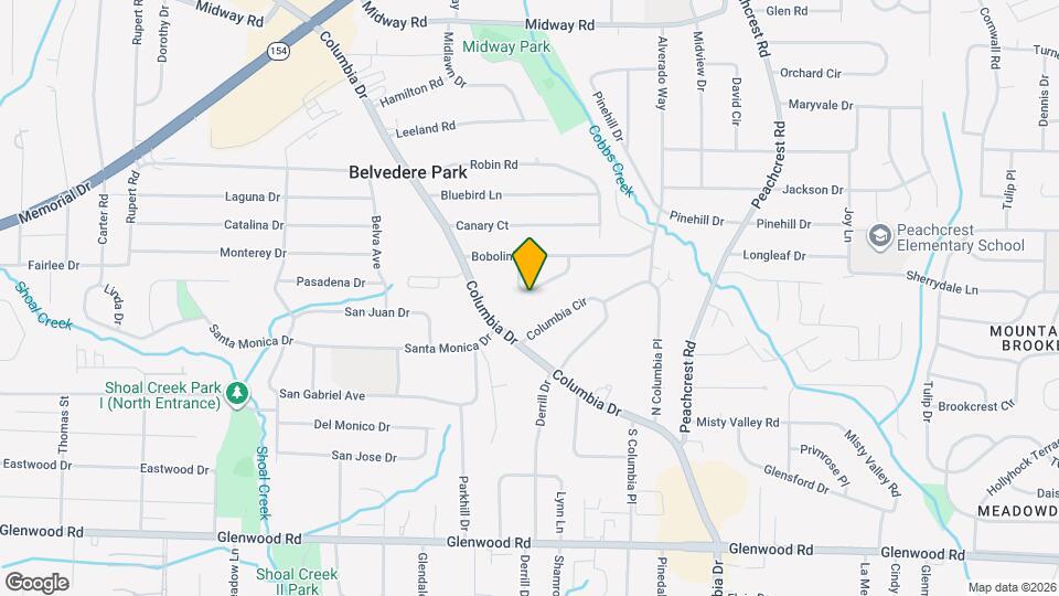 1589 Tanager Cir Map and Location Details