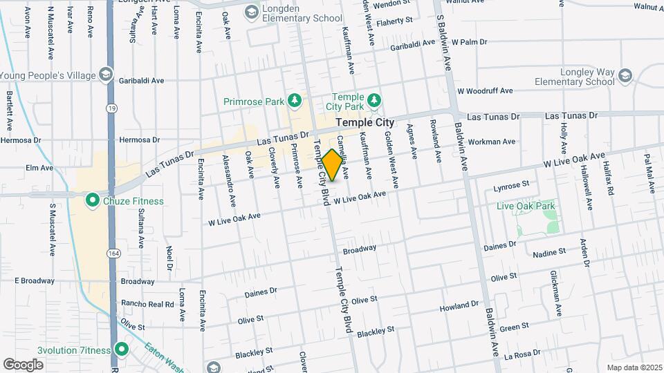 5722-5728 Temple City Blvd Map and Location Details