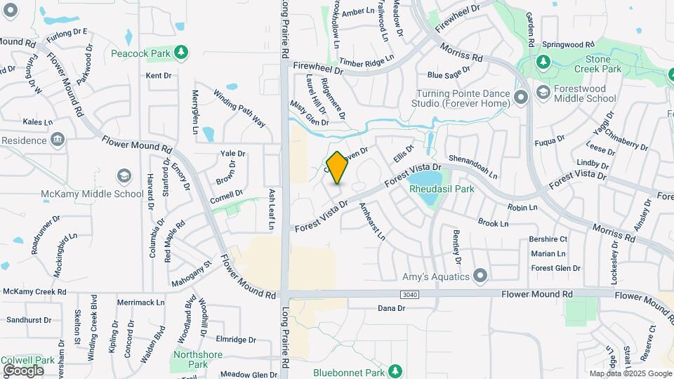 2529 Forestwood Dr Map and Location Details