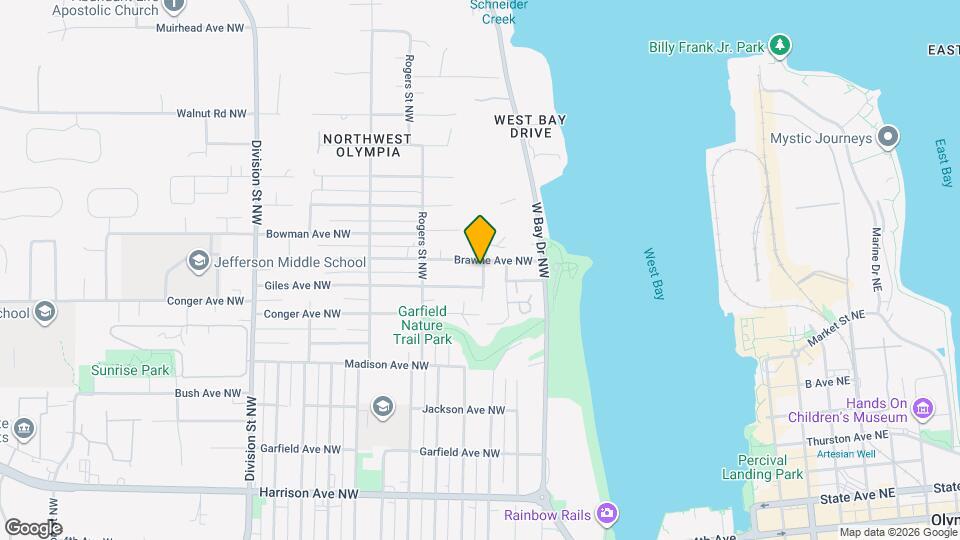 1103 Brawne Avenue NW Map and Location Details