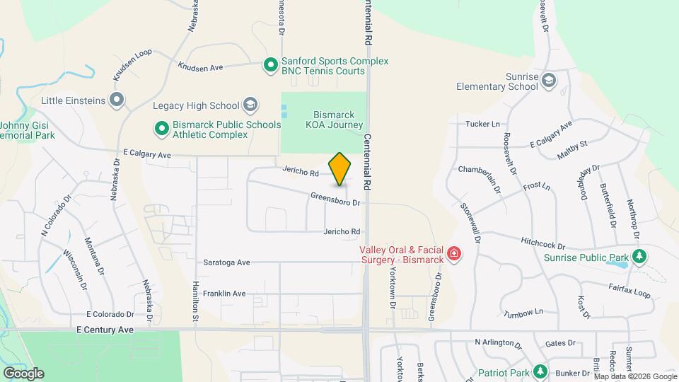 3418 French St Map and Location Details