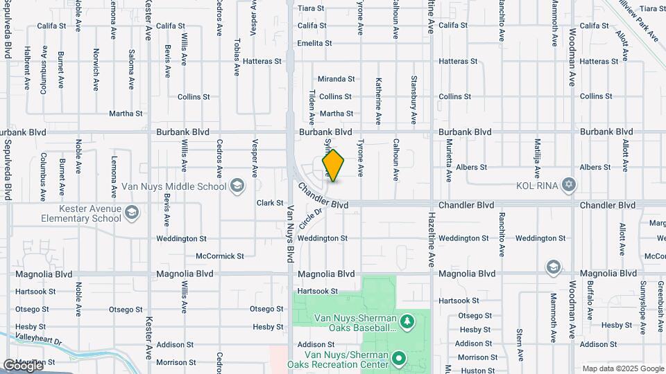 5420 Sylmar Ave, Unit 113 Map and Location Details