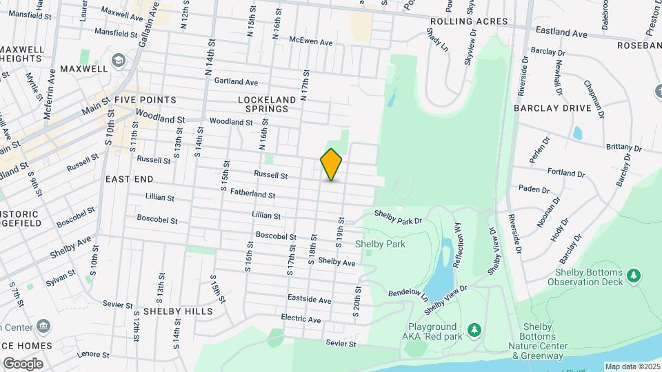 1806 Russell St Map and Location Details