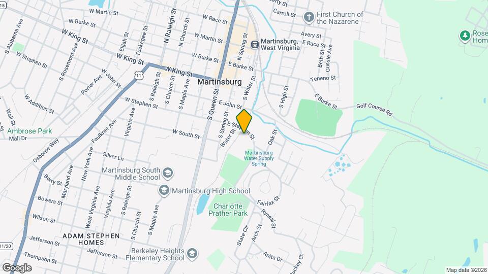 320 W Stephen St Map and Location Details