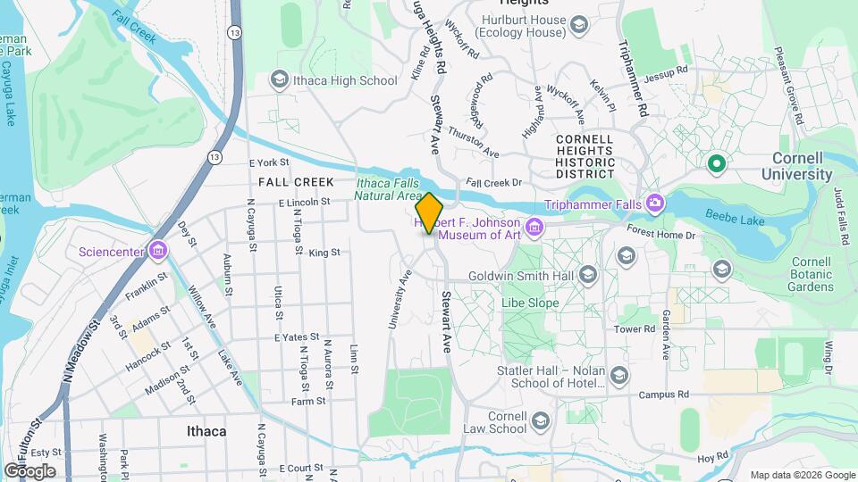 201 Willard Way Map and Location Details