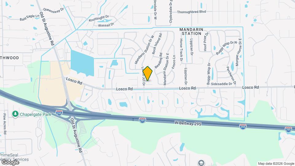 4727 Southern Pacific Dr Map and Location Details