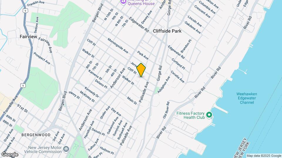 218 Cliff St, Unit 2 Map and Location Details