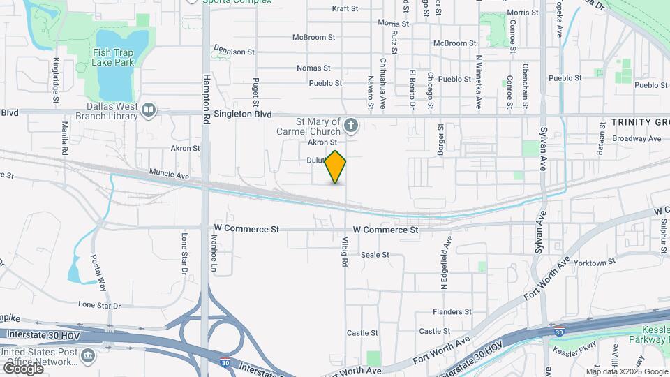 1812 Muncie Ave Map and Location Details