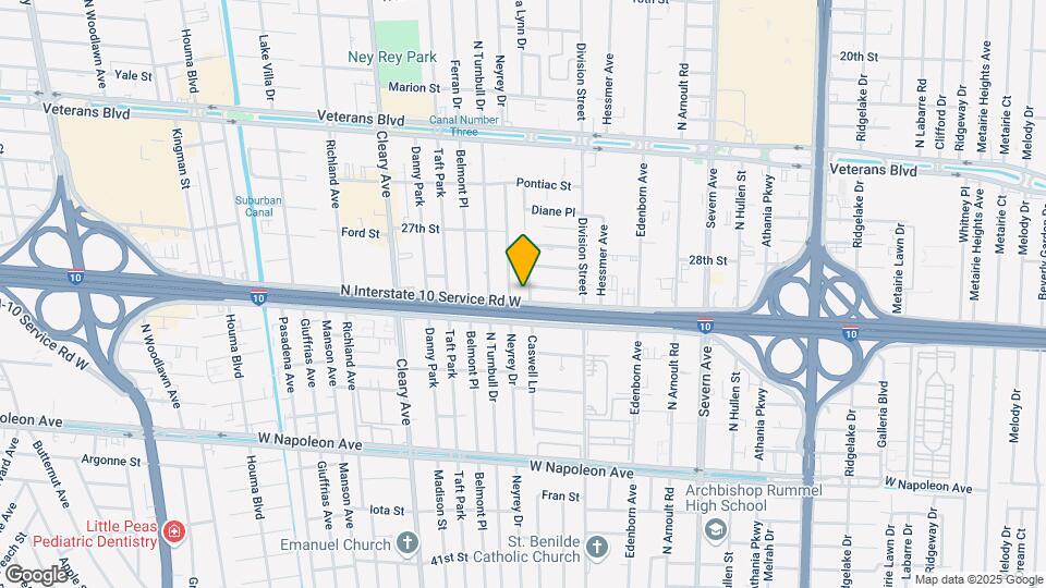 2710 Lexington Dr Map and Location Details