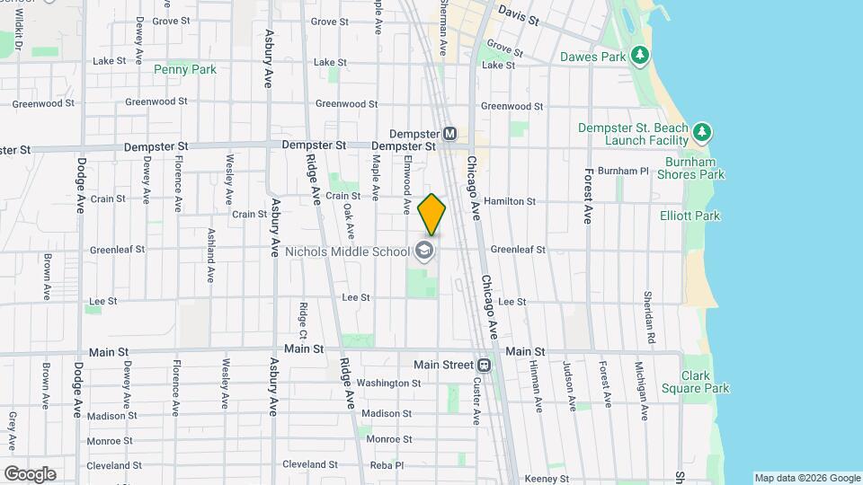 807 Greenleaf St, Unit #2 Mapa y Detalles de la Ubicación