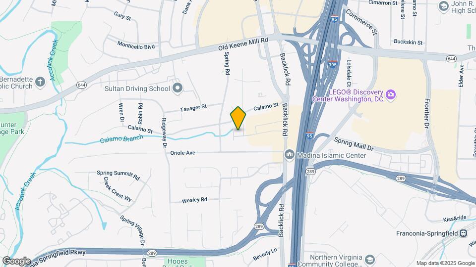 7097 Spring Garden Dr Map and Location Details
