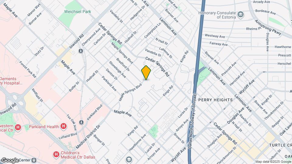 2934 Maple Springs Blvd Map and Location Details