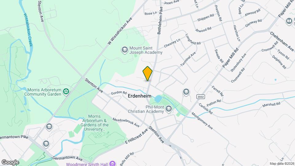 703 Bethlehem Pike Map and Location Details