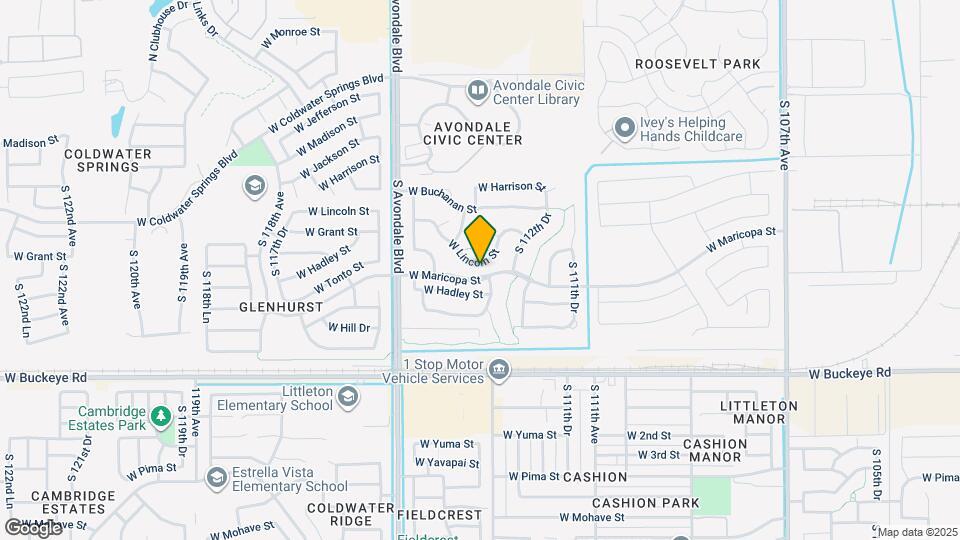 11337 W Lincoln St Mapa y Detalles de la Ubicación
