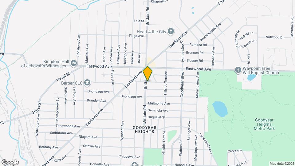 1434 Osage Ave Map and Location Details