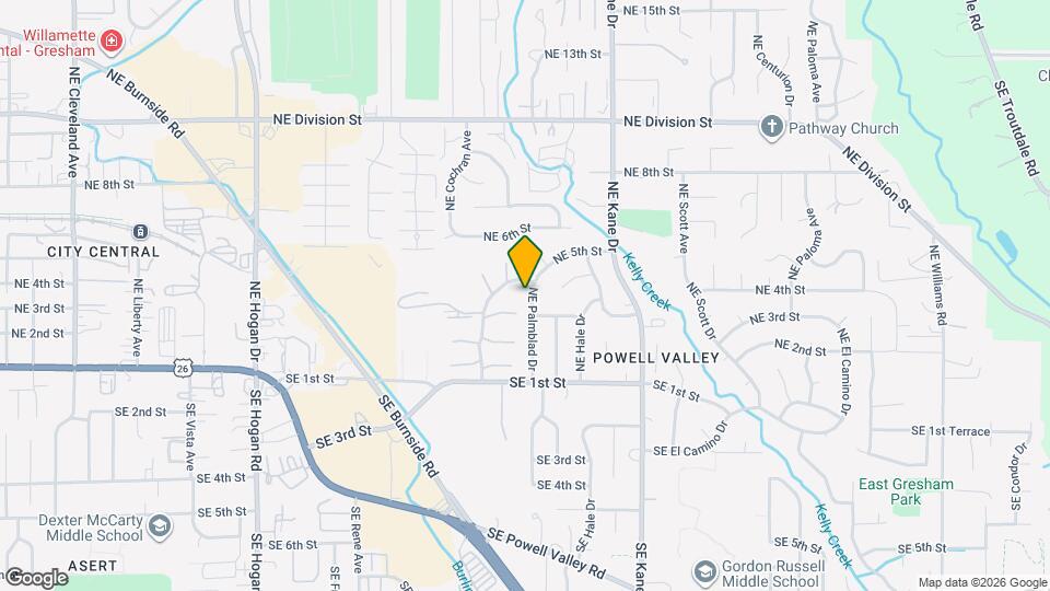 365 NE Palmblad Dr Map and Location Details