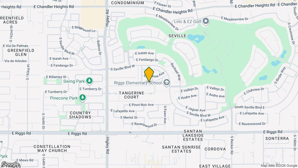 3469 E Turnberry Dr Map and Location Details