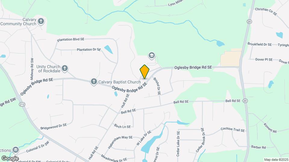 540 Oglesby Bridge Rd SE Map and Location Details