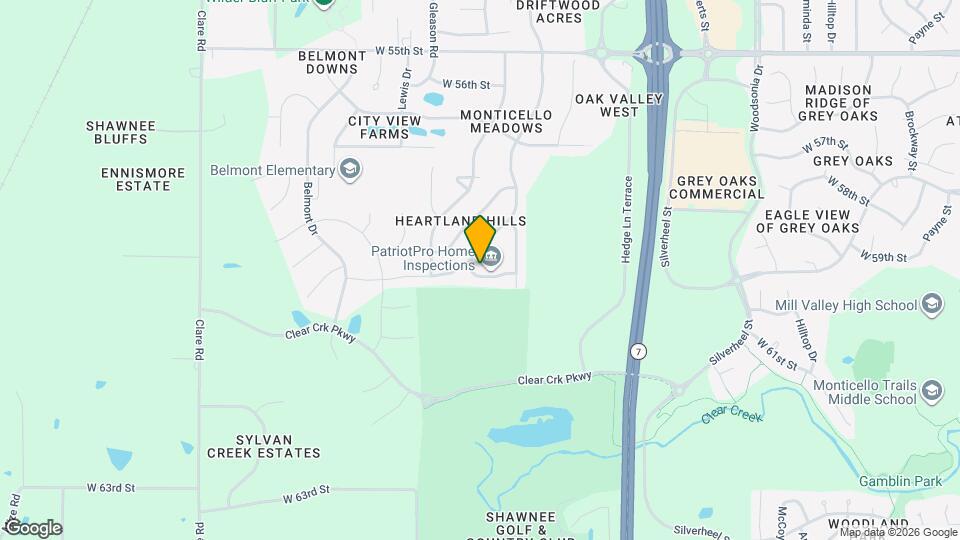 23620 W 59th St Map and Location Details