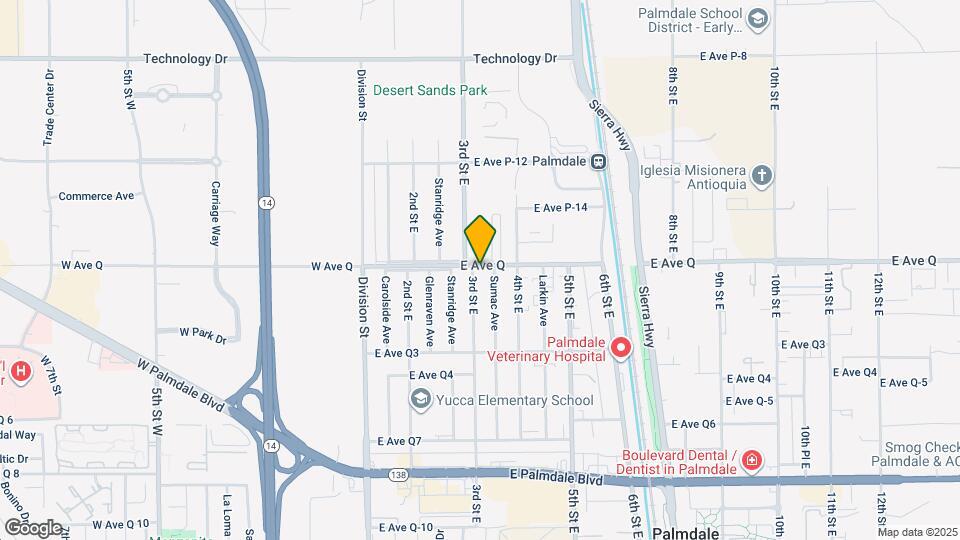 316 E Ave Q-7 Map and Location Details