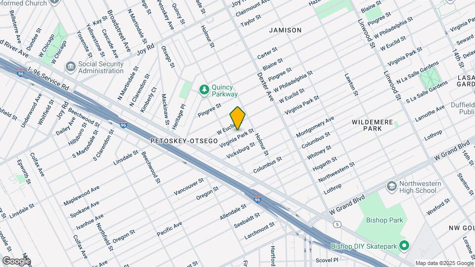 4074 Virginia Park St Map and Location Details