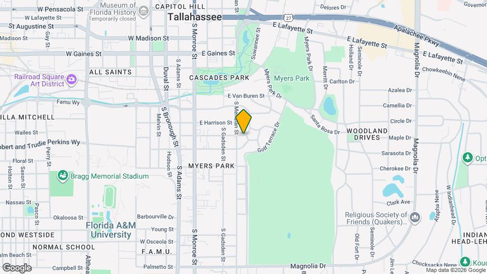 524 E Jennings St Map and Location Details