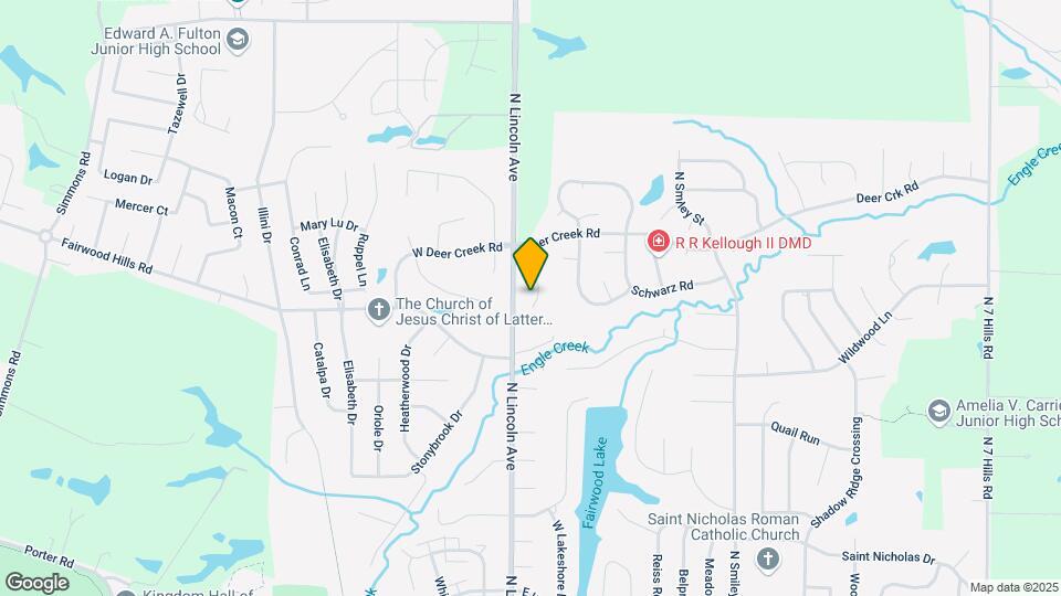 1313 Winding Creek Ct Map and Location Details