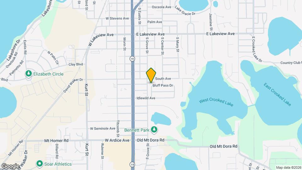233 Bluff Pass Dr Map and Location Details