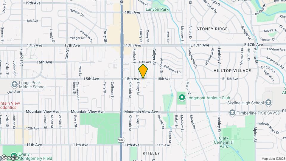 335 15th Ave Map and Location Details