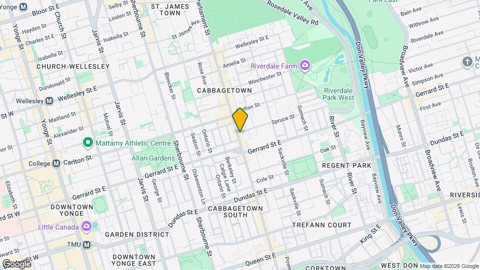 1 Spruce St Map and Location Details