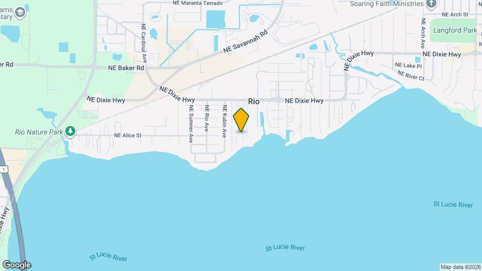 960 NE Key Dr Map and Location Details