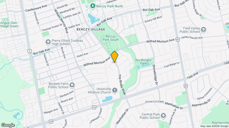 1 Bracknell Ave Map and Location Details