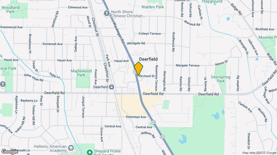 861 Waukegan Rd Map and Location Details