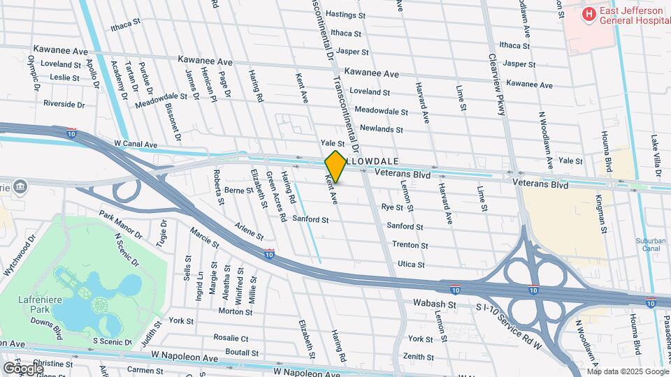 3121 Kent Ave Map and Location Details
