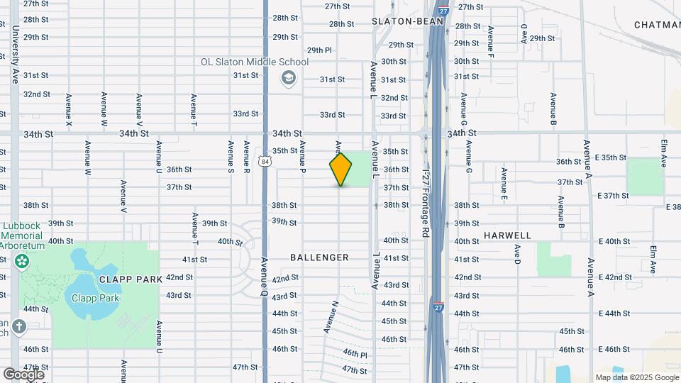 1317 37th St Mapa y Detalles de la Ubicación