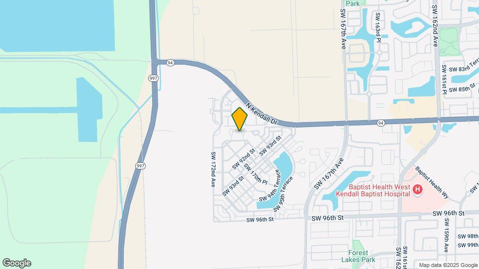 9050 SW 170th Ct Map and Location Details