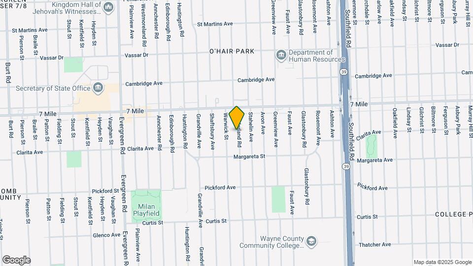 18697 Sunderland Rd Map and Location Details