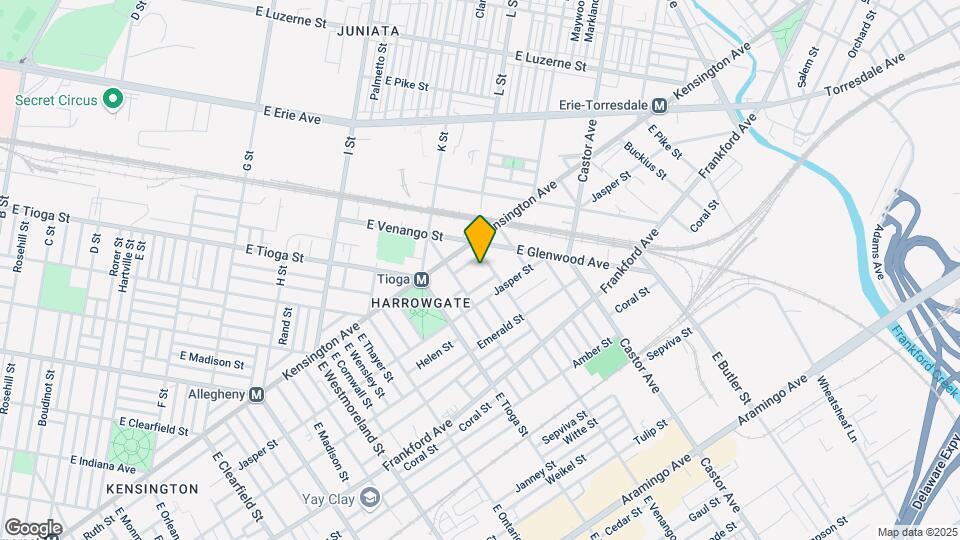 1810 E Venango St Map and Location Details
