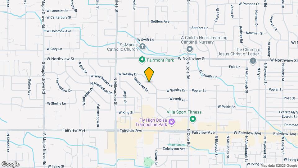 7801 W Wesley Dr Map and Location Details