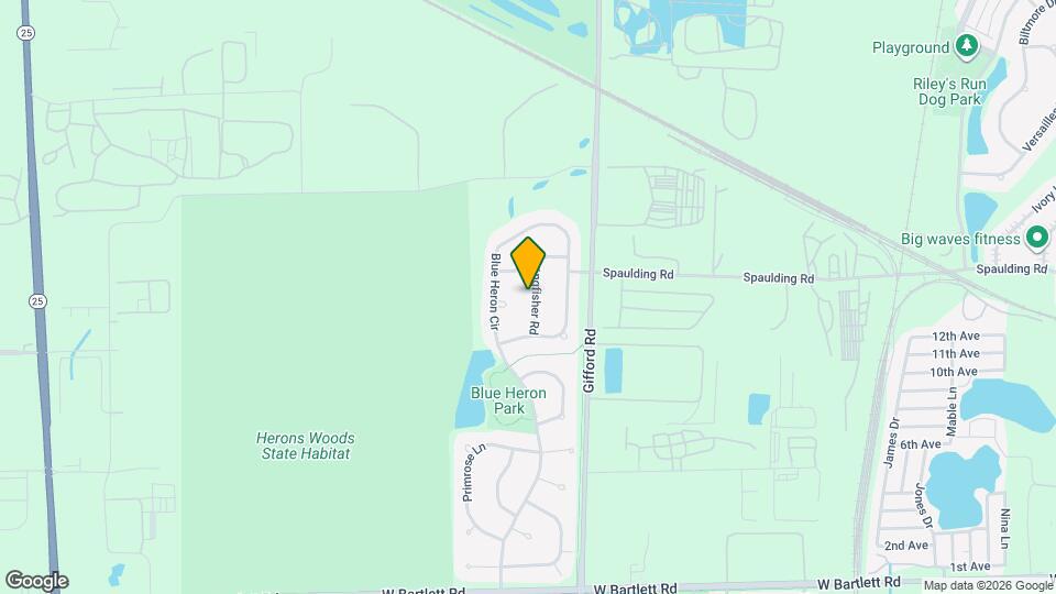 426 Kingfisher Rd Map and Location Details