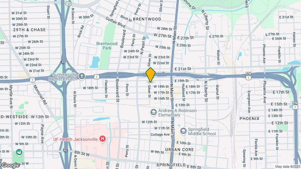 2805 Silver St Map and Location Details