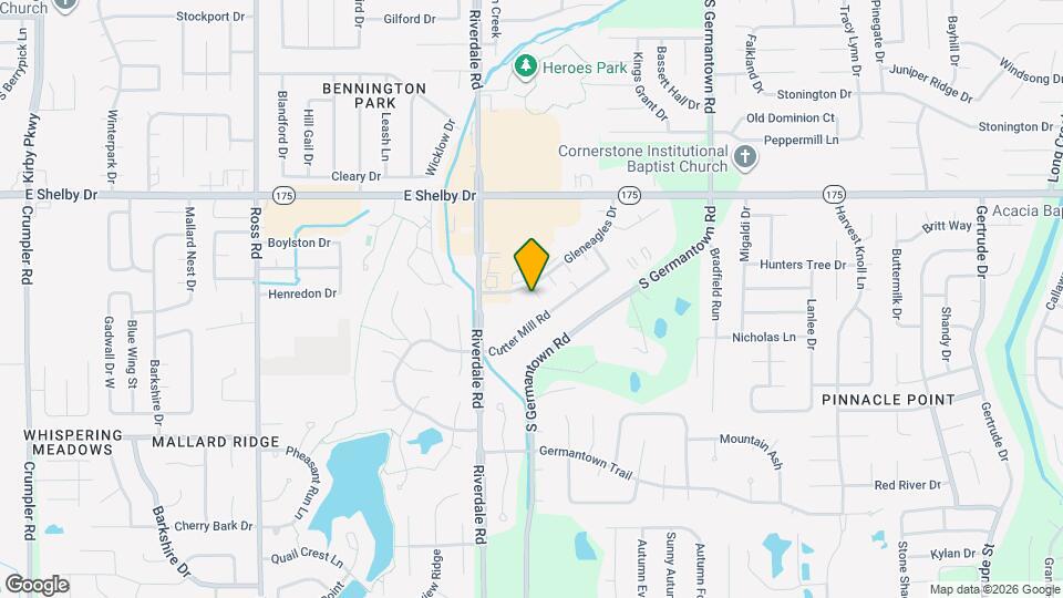 7021 Gleneagles Dr Map and Location Details