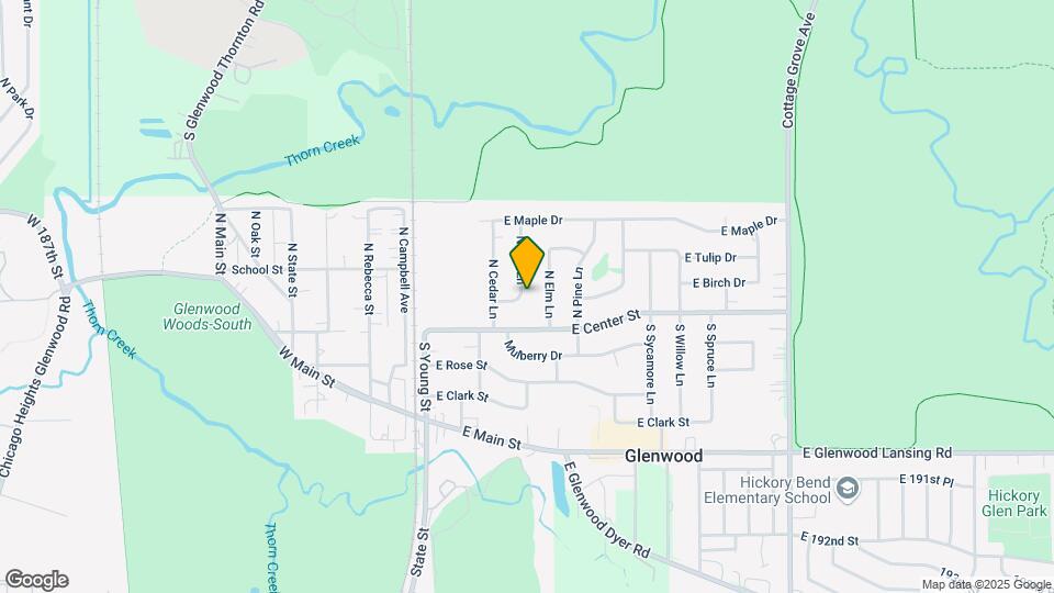 29 N Oak Ln Map and Location Details