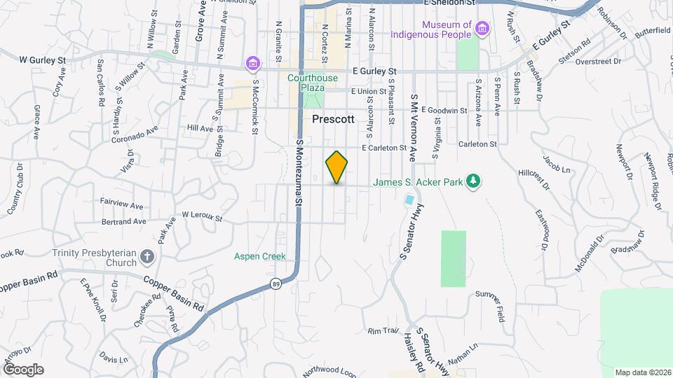 113 E Aubrey St Map and Location Details