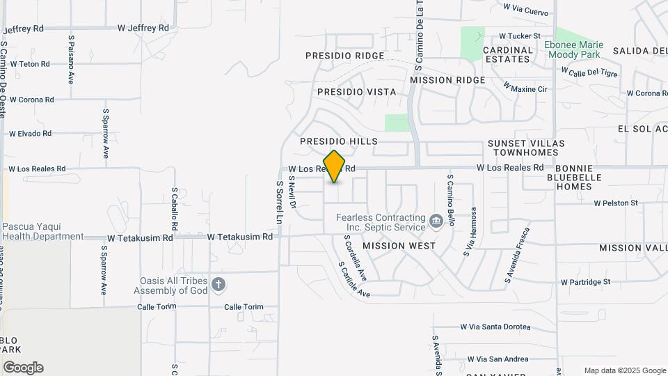 7362 S MESSALA Ct Map and Location Details