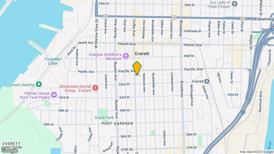 3117 Colby Ave Mapa y Detalles de la Ubicación
