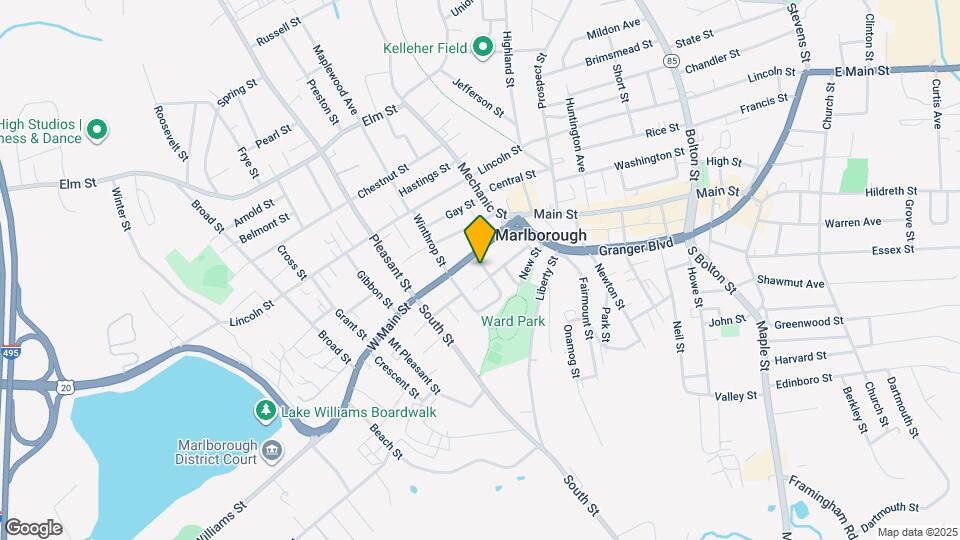 15 Hayden St, Unit #1 Map and Location Details