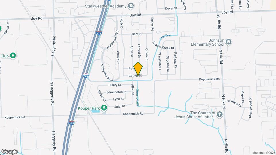 39533 Cather St Map and Location Details