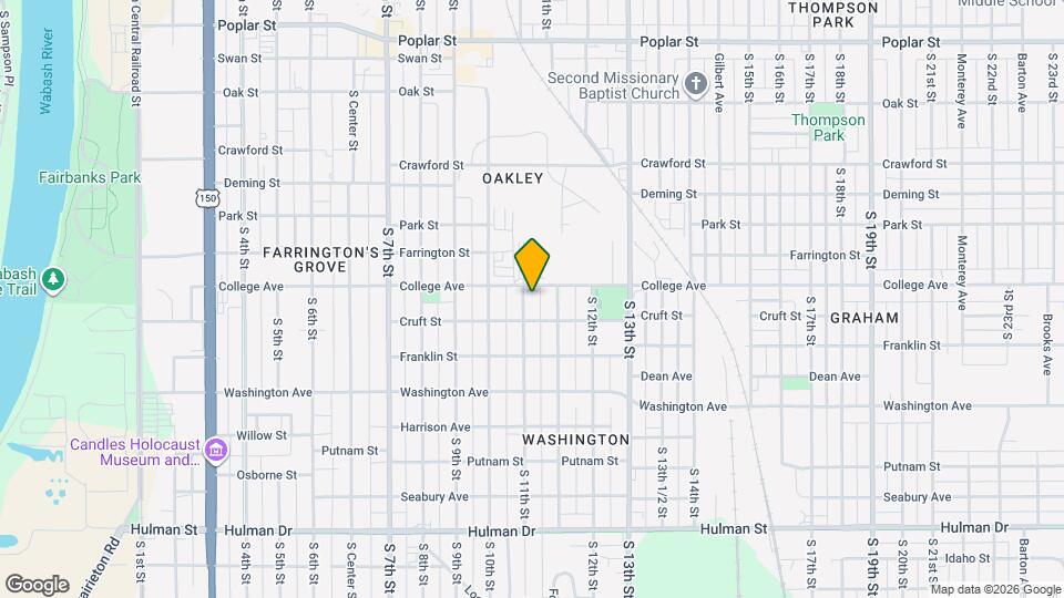 1114 S 11th St Map and Location Details